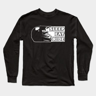 Sleep Eat Ride Long Sleeve T-Shirt